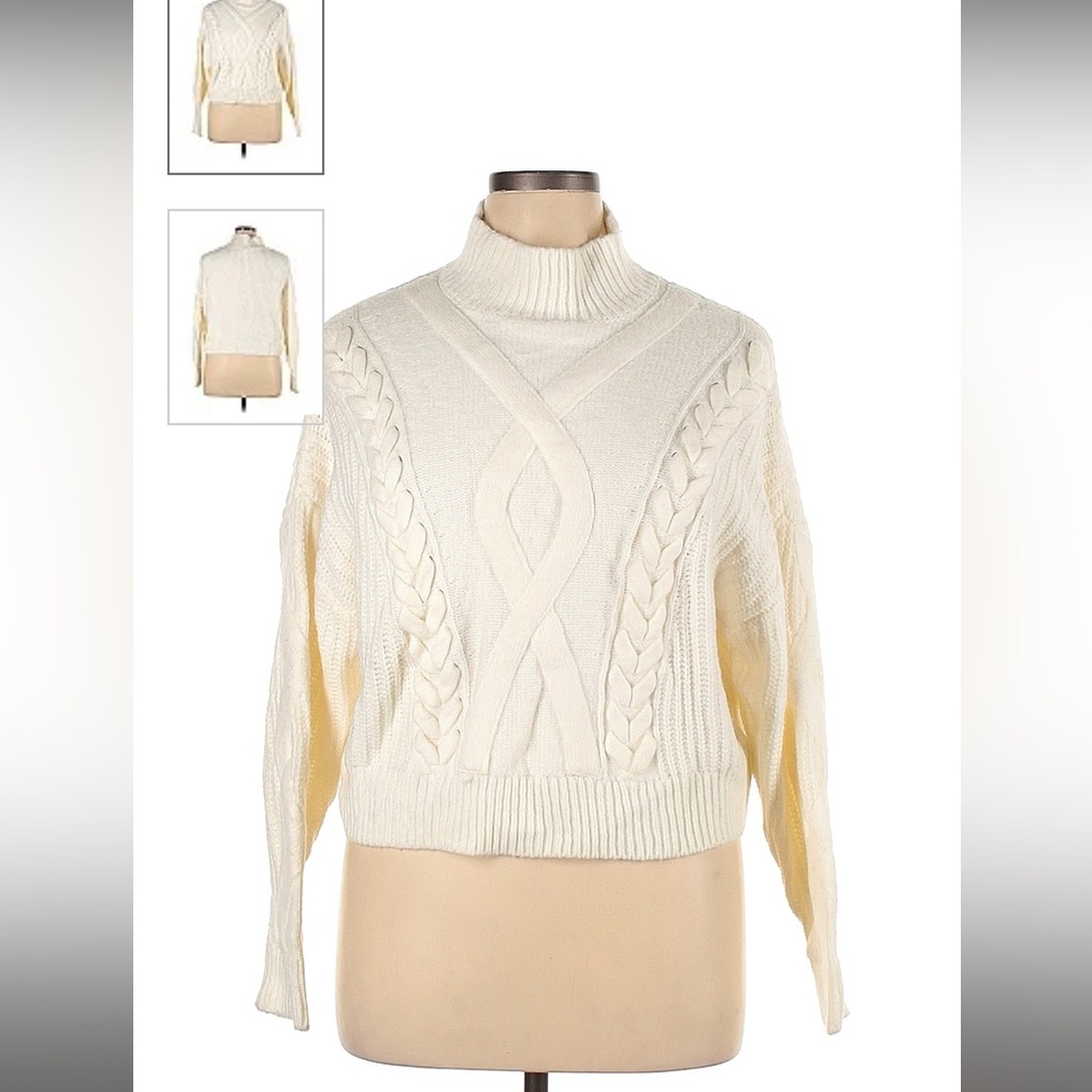 Elizabeth and james pull over sweater. Size M
